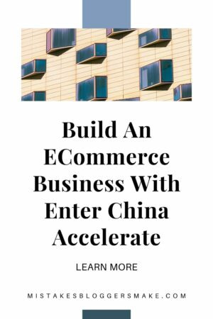 Build An ECommerce Business With Enter China Accelerate