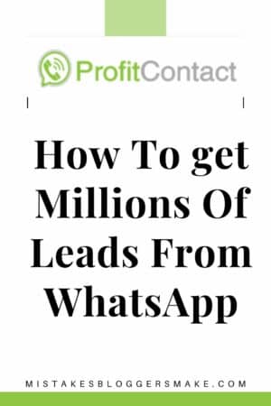 How To get Millions Of Leads From WhatsApp