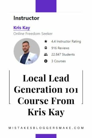 Local Lead Generation 101 Course From Kris Kay