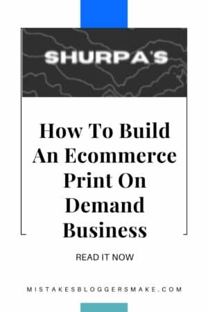 How To Build An Ecommerce Print On Demand Business